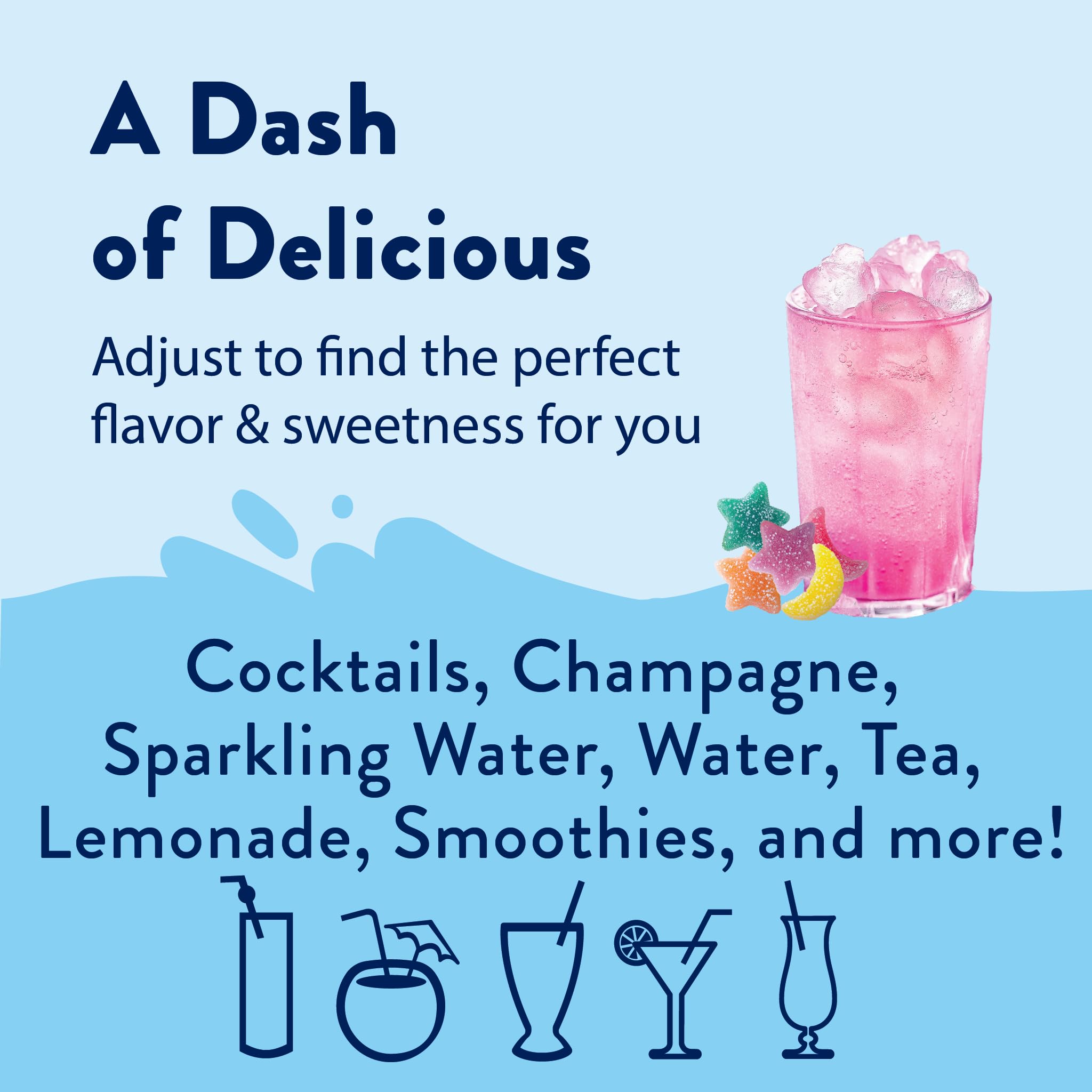 Jordan's Skinny Mixes Sugar Free Orange Soda syrup bottle flavors sparkling drinks and mocktails.