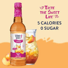 A collection shot of Jordan's Skinny Mixes syrups showing flavor variety