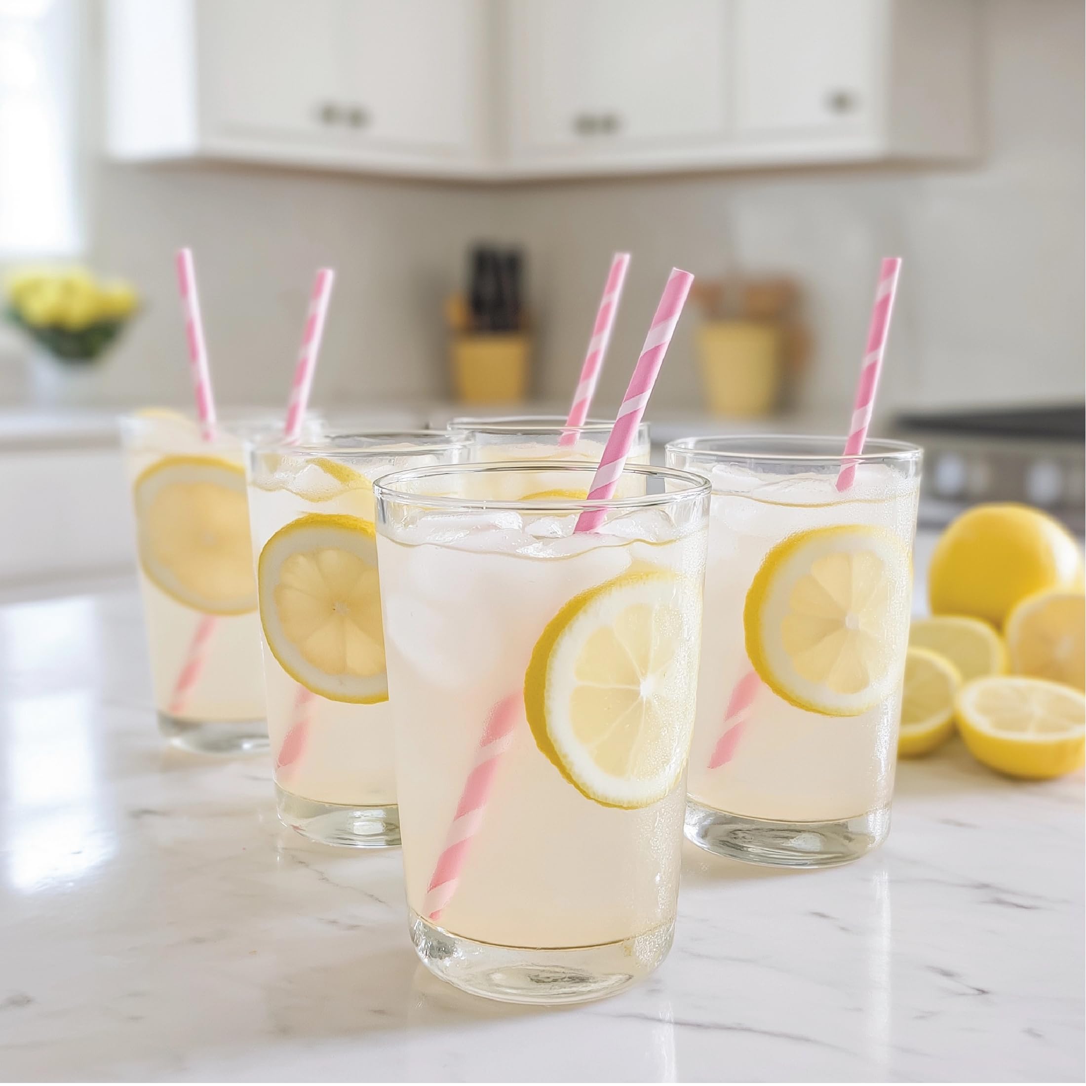 Jordan's Skinny Mixes Sugar Free Syrup kitchen scene showing easy addition to recipes.