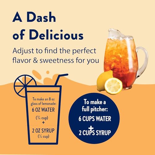 Jordan's Skinny Mixes sugar-free syrup peach tea cup cozy flavor.