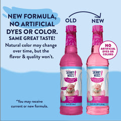 Jordan's Skinny Mixes Tropigal Syrup bottle pour brightens water and tea with zero sugar