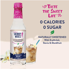Jordan's Skinny Mixes Vanilla Bean Syrup yogurt topping adds creamy vanilla flavor