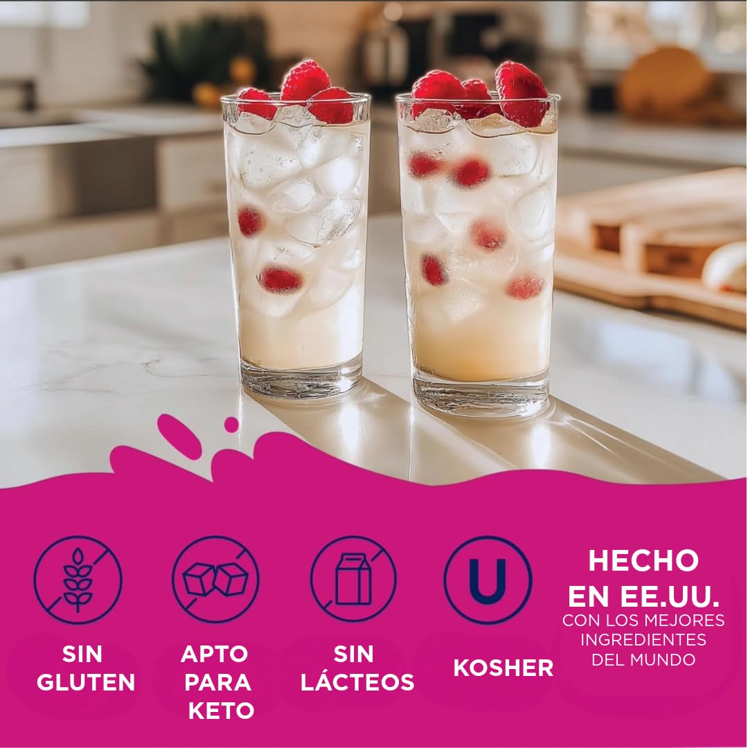 Jordan's Skinny Syrups packaging highlights gluten-free and keto-friendly options.