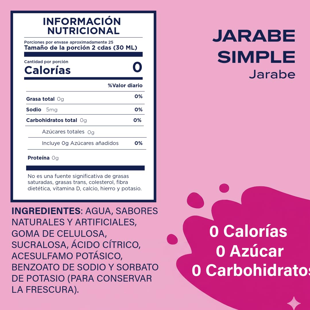 Jordan's Skinny Syrups pump-dispense demonstrates easy, measured flavor additions.