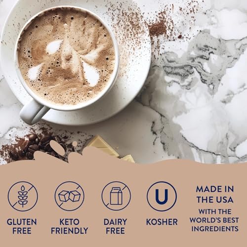 Jordan's Skinny Syrups White Chocolate Sugar Free labeled gluten-free and low-carb