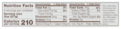 Label highlights organic two-ingredient formula for Jovial capellini