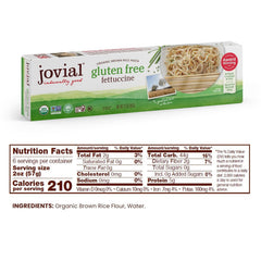 Jovial bronze-pressed fettuccine texture holds sauce beautifully.
