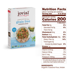 Jovial cassava pasta penne—holds sauce well