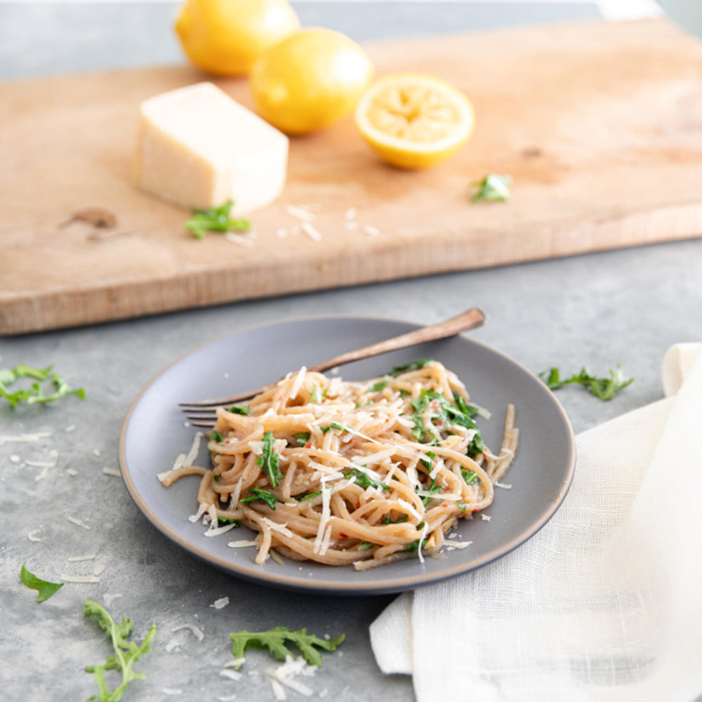 Jovial Cassava Spaghetti plated with sauce for a versatile dinner.