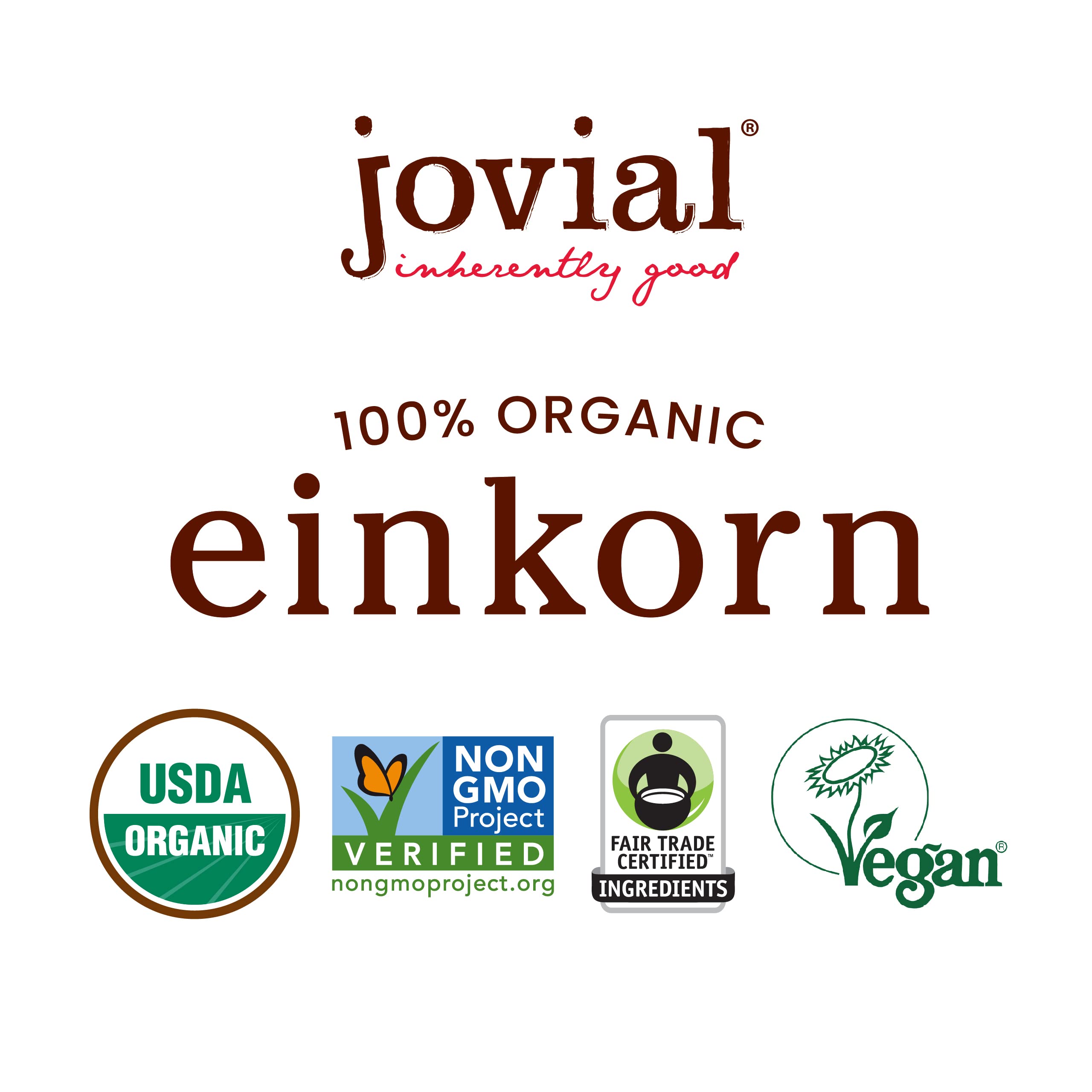 Fair Trade label on packaging signals responsible sourcing for Jovial cookies
