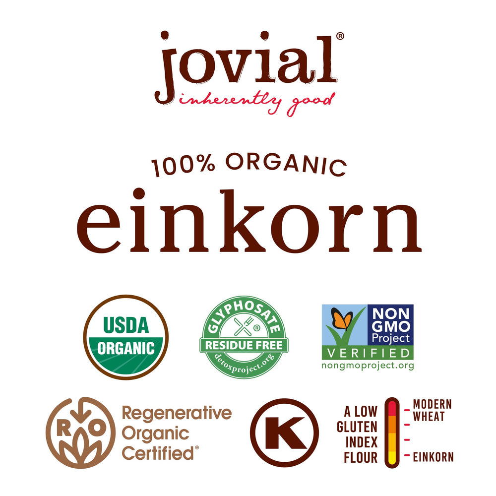 Jovial Einkorn farm scene highlighting biodiversity and organic farming.