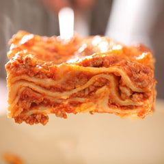 Jovial glutenfree lasagna noodles cooked with sauce, ideal for comforting family dinners