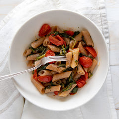Jovial grain-free pasta 8 oz pack, convenient three-pack.