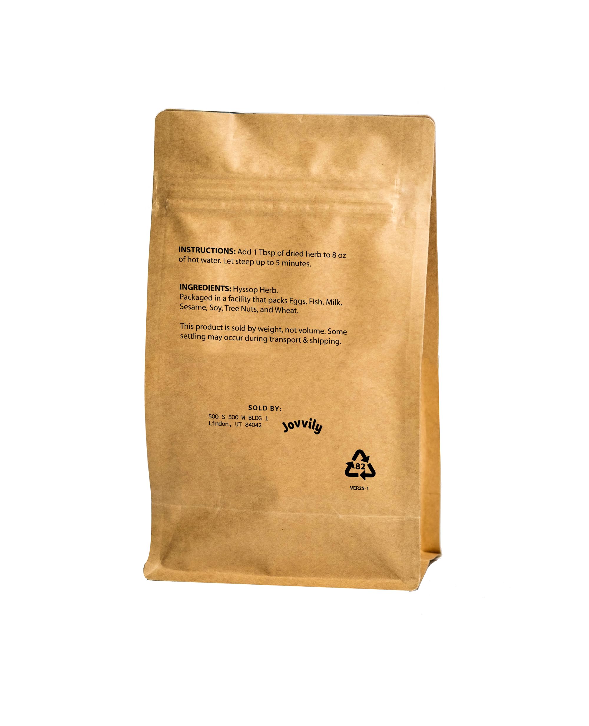 Jovvily Hyssop tea aroma while steeping