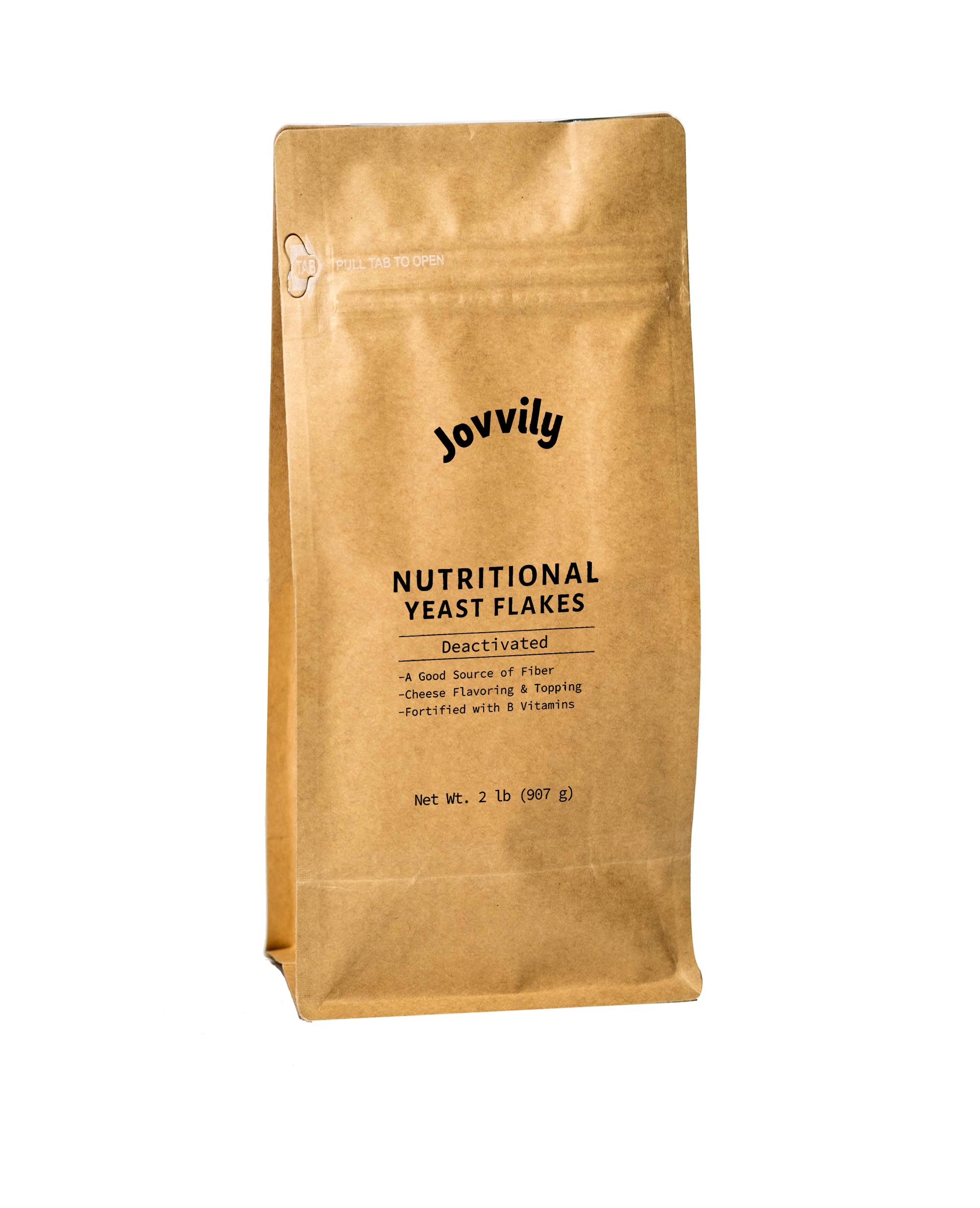Jovvily Nooch flakes packaging image, convenient pantry staple for savory flavor