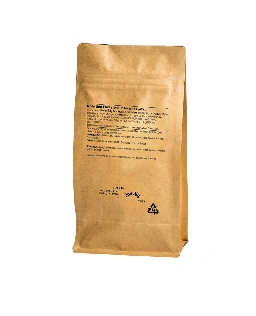 Close-up texture of Jovvily flakes, light and flaky, ideal for soups and toppings.