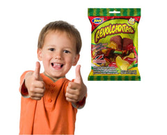 Jovy Revolcaditas on-the-go snack, spicy-sweet treat for gatherings.