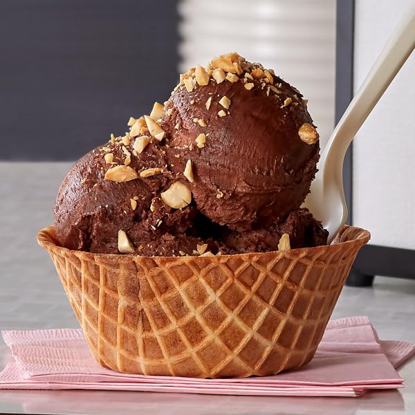 Joy Cone waffle bowls Kosher label signals dietary compatibility for inclusive gatherings.