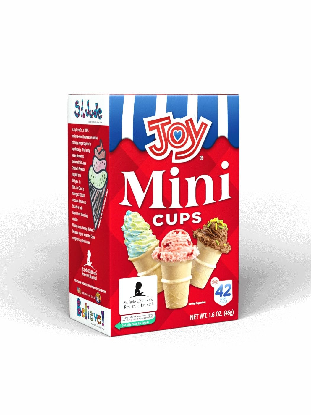 Joy Mini Cups Cones dessert-bar setup for cupcakes and pops.