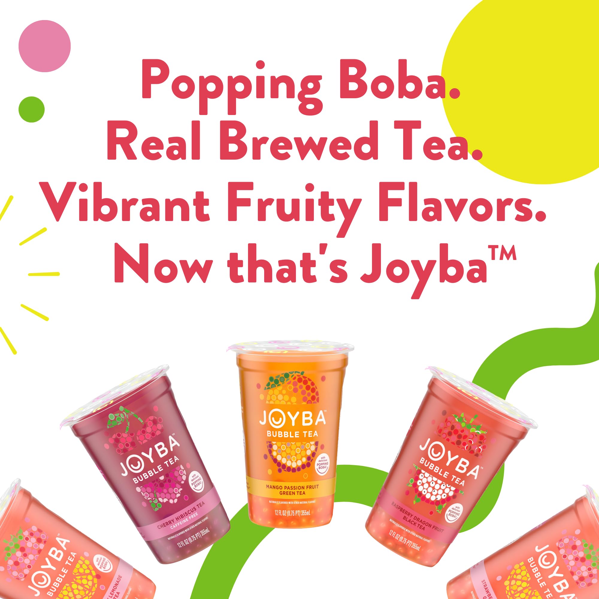 JOYBA Ready-to-drink cup offers convenient, mess-free enjoyment.
