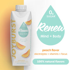 JOYBURST eco tetra pak packaging highlights sustainable hydration