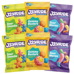 JoyRide Gummy Busters pink lemonade crunch with reduced sugar