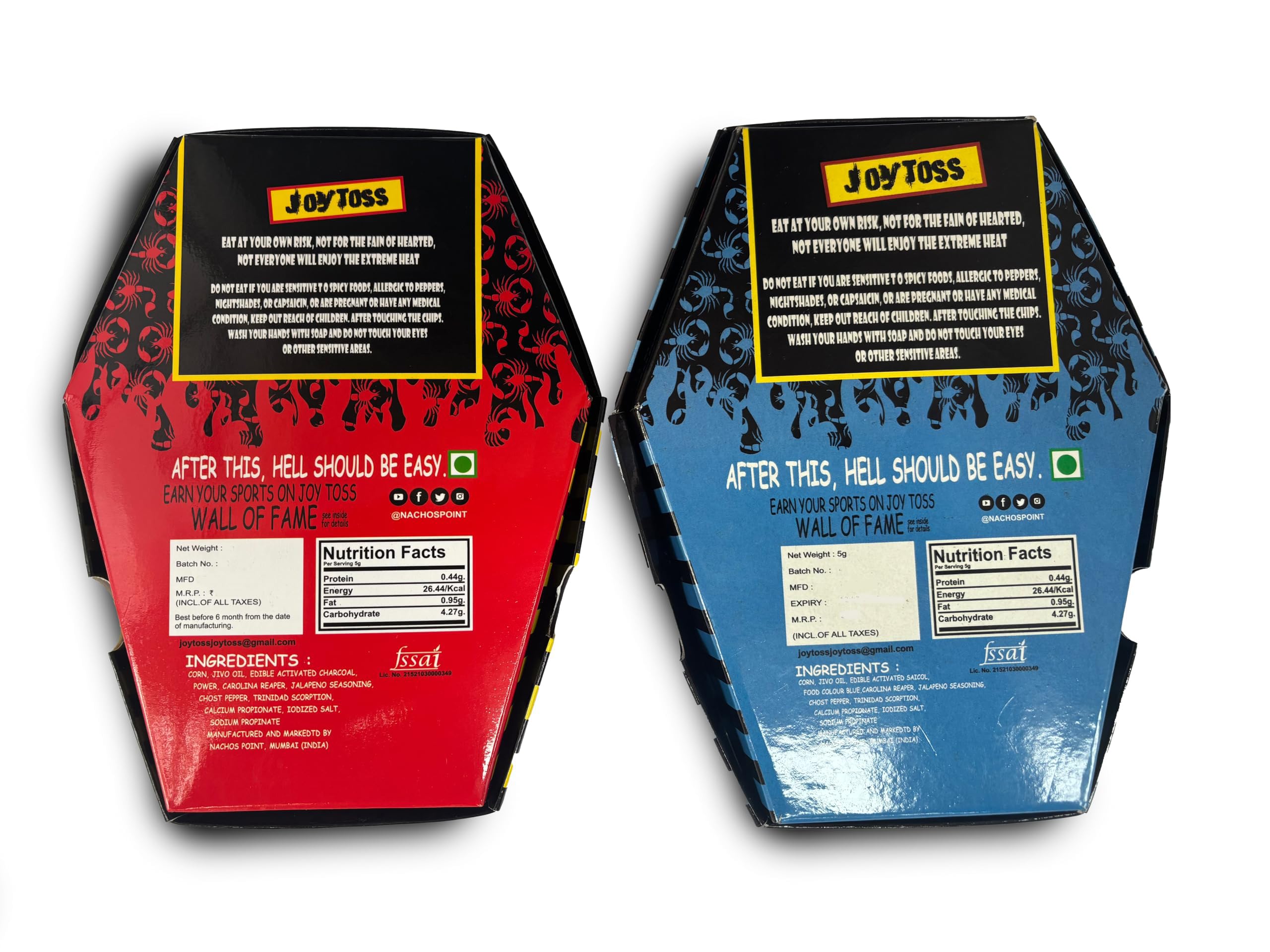 Joytoss two pack provides convenient sharing and repeated tasting