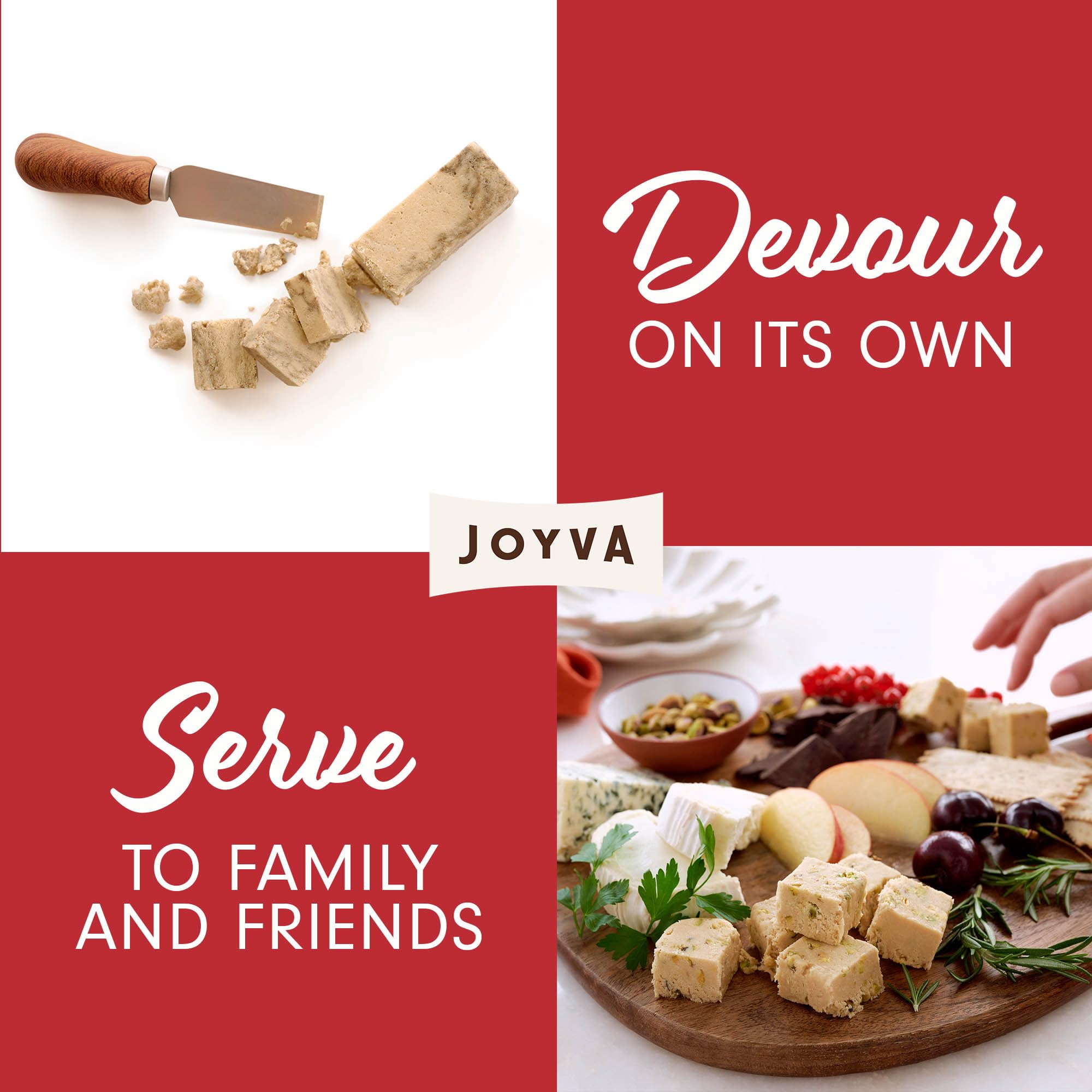 Joyva Halvah Marble on the go pack for portable snacking.