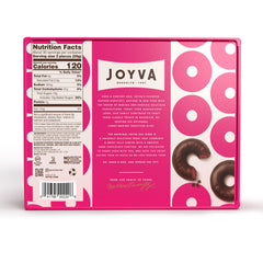 Joyva Jell Rings jelly centers close-up reveal vibrant colors and texture.