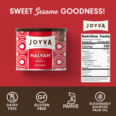  Joyva Marble Halvah swirl highlights layered texture, perfect for sharing on a dessert board.
