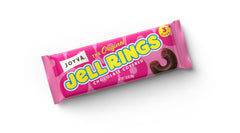 Joyva Jell Rings served on a platter for a cheerful party snack