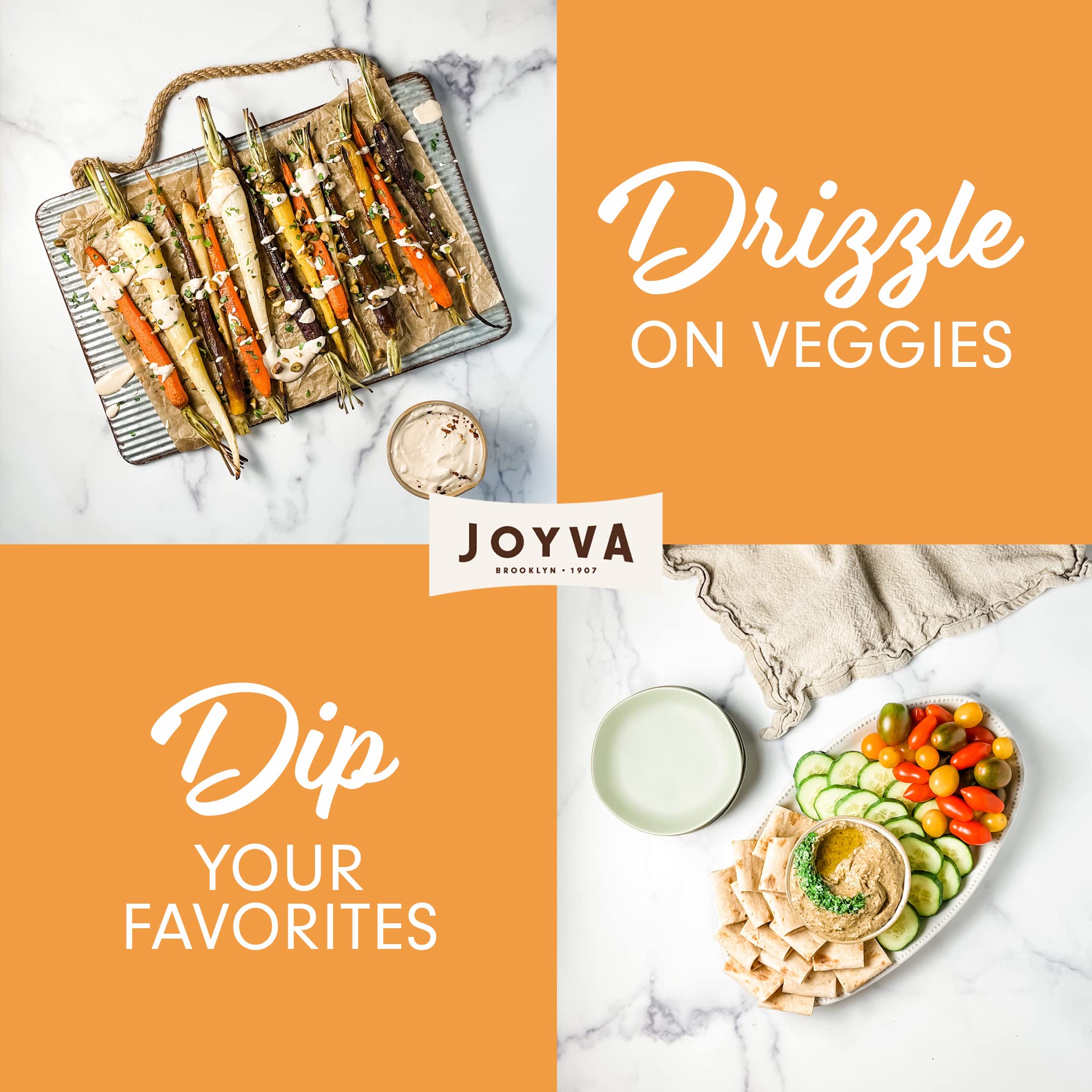 Joyva tahini base for hummus boosts depth of flavor