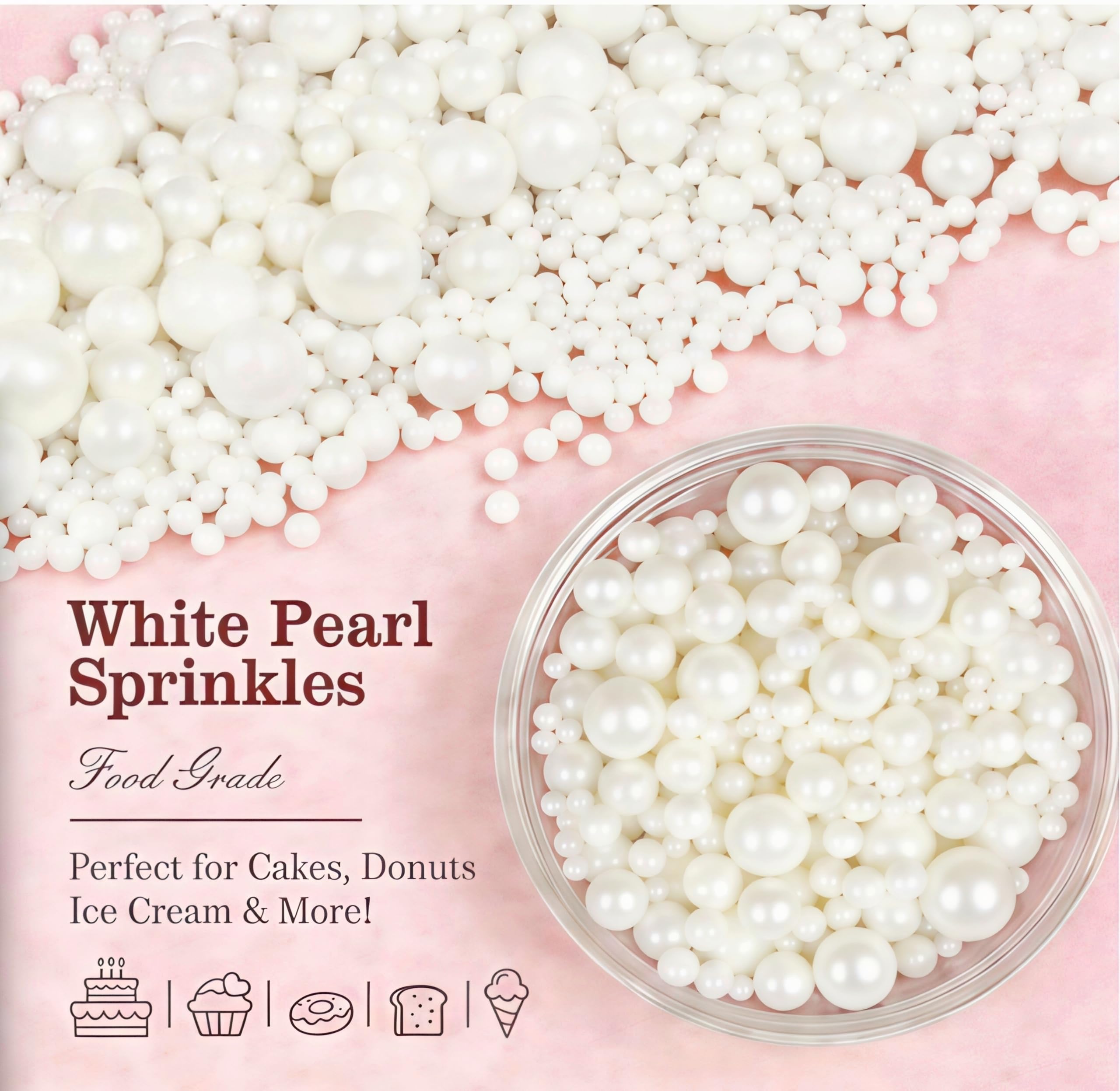 Joyvitas edible sprinkles are allergen-free for inclusive baking experiences.