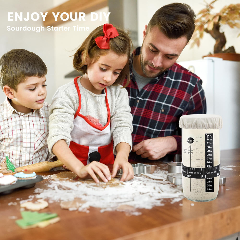 Joyyy 2-pack set is ideal for hands-on sourdough beginners.