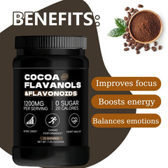 JRR Cocoa Powder hot beverage in a mug evokes cozy, energizing mornings.