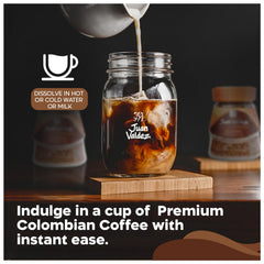 Juan Valdez aroma steam rising over mug promises rich flavor quickly.