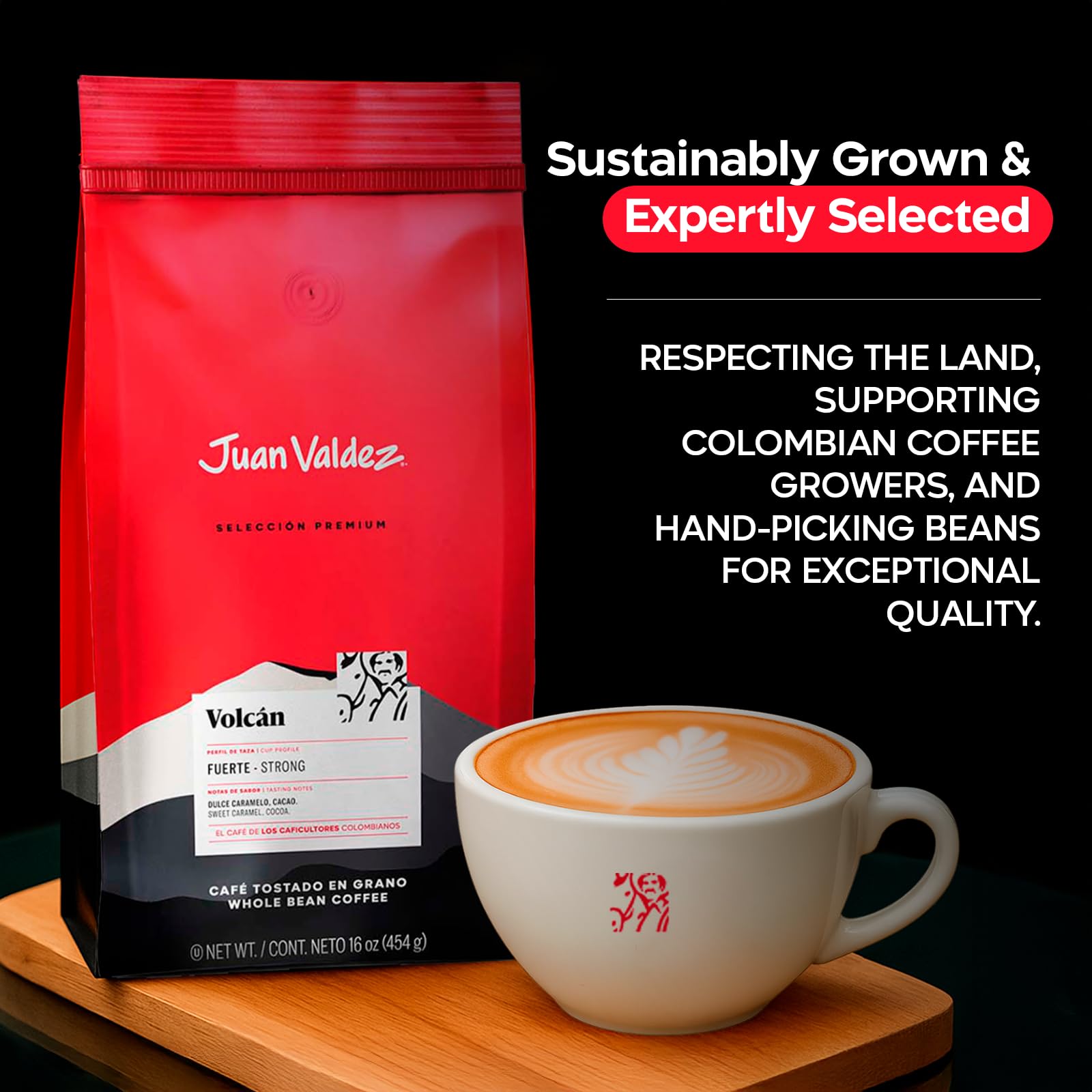Farmer family portrait representing Volcan growers and flavor notes