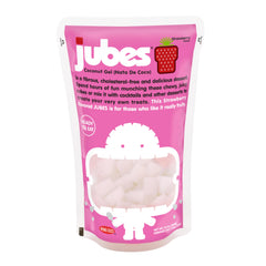 Jubes Jelly Cubes in a drink glass ready to enrich beverages
