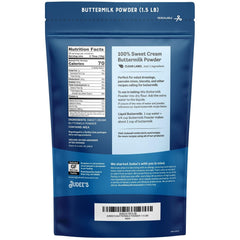 Judee's gluten-free buttermilk powder dissolving in water for pancake batter