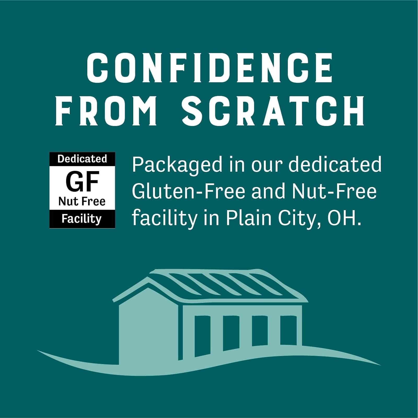 Produced in a dedicated gluten-free facility for peace of mind.