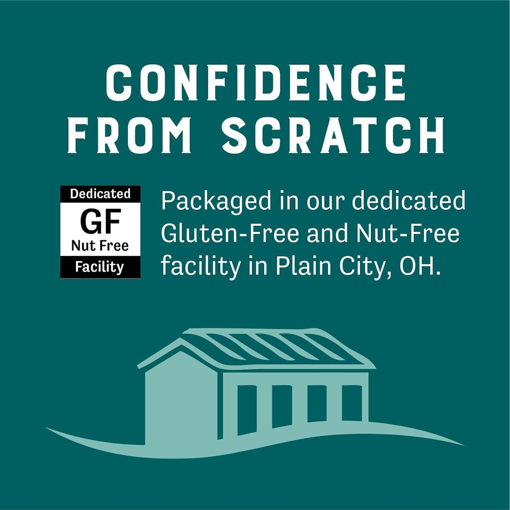 Produced in a dedicated gluten-free facility for peace of mind.