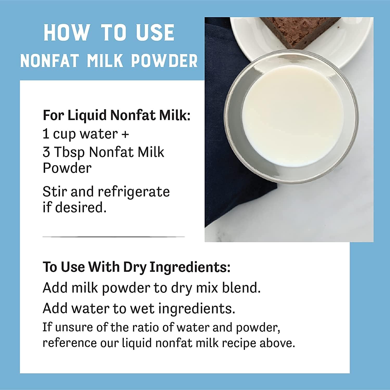 Judee's powder enhances dough texture in baking.
