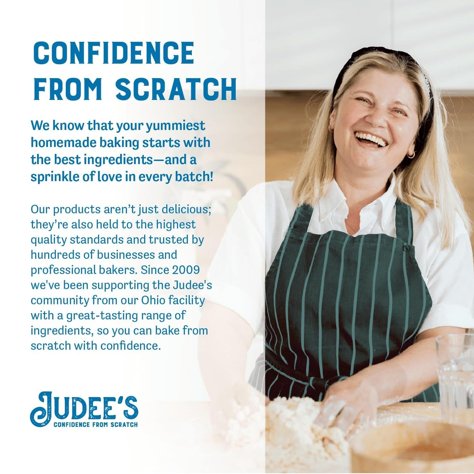 Judee's nut-free gluten-free milk powder suited for allergy-conscious kitchens.