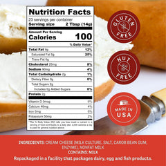 Close-up of Judee's powdered cream cheese texture ideal for fast frosting and fillings.