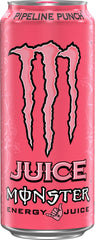 Juice Monster Pipeline Punch label variation highlights branding and seasonal appeal.