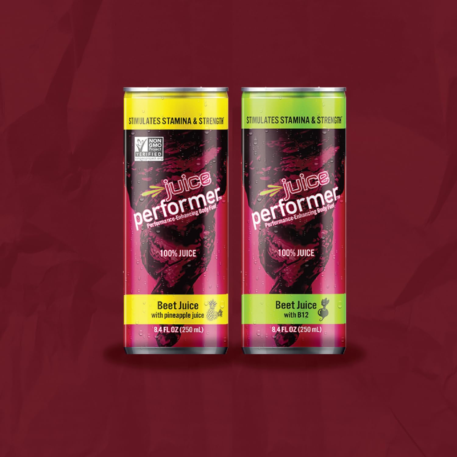 Juice Performer Beet Juice vegan-hero highlights plant-based energy