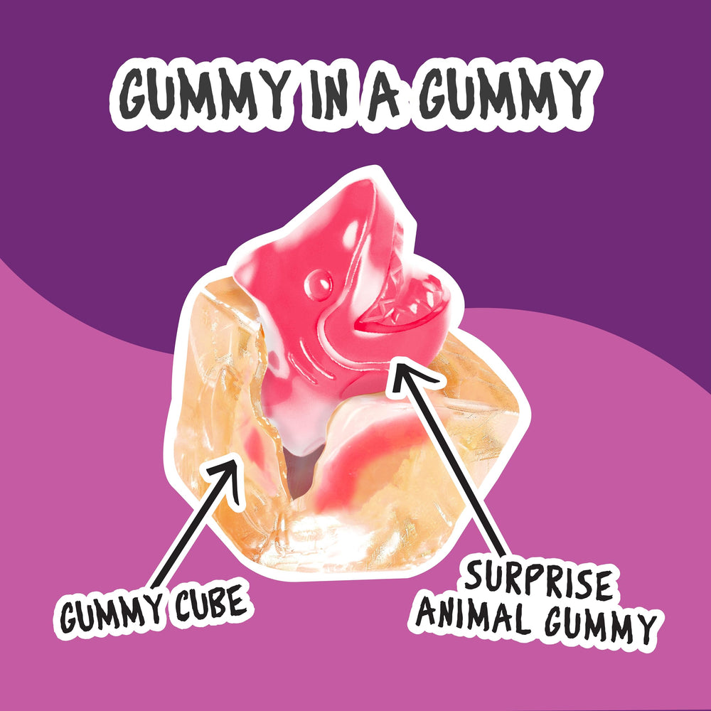 Juicy Drop Mystery Gummy Cubes 5oz pack ideal for gifts and goody bags