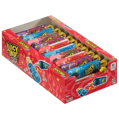 Juicy Drop Pop Halloween candy idea, perfect for bowls and trick-or-treat.