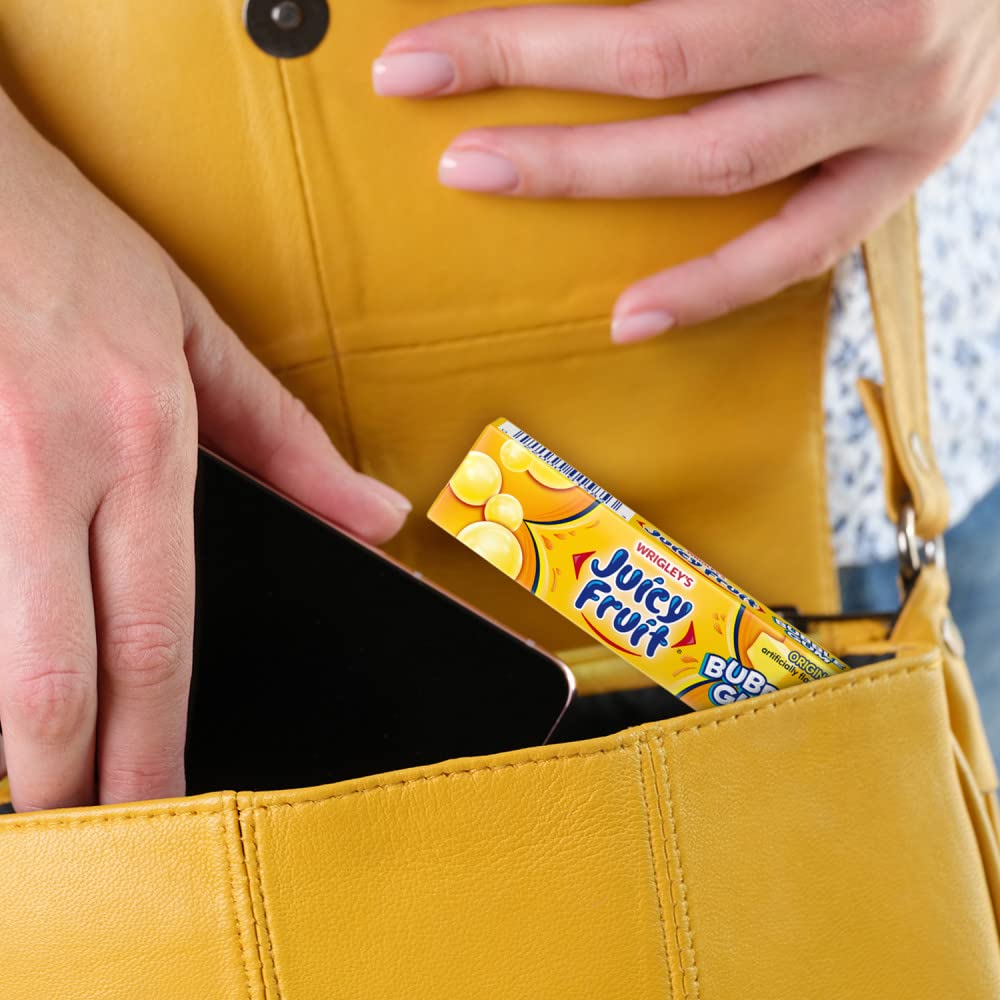 Juicy Fruit Gum Original five-piece bundle for sharing with friends.