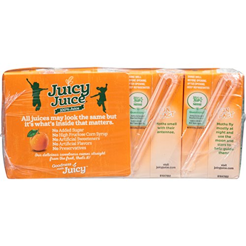 Children enjoying Juicy Juice Orange Tangerine as a snack after school.